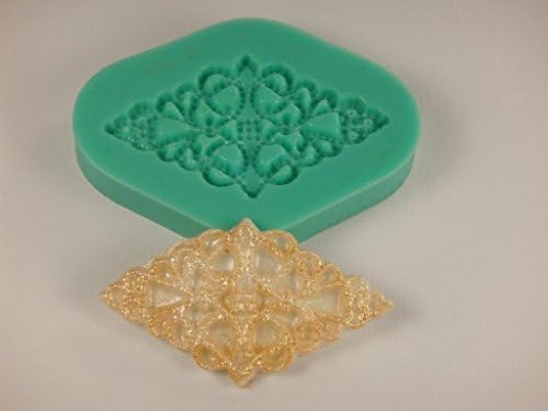 Silicone Rubber Mould for making small Jewellery pieces. Also use on craft projects.