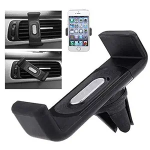 DreamFly Car AC Vent Universal Dashboard Mobile Holder with 360 Degree, Rotation Mobile Holder for Better Experience of Navigation and Performing Various Smartphone Task.