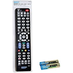 HQRP Mando a distancia universal para televisores LED de Samsung H5000; UE22H5000AW, UE32H5000AW, UE40H5000AW 22" 32" Full HD TV