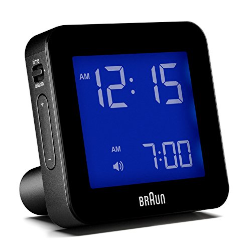 Braun-Reisewecker, LED, Quartzwerk BNC009BK - 4
