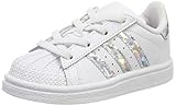 Obermaterial: Leder adidas Unisex Baby Superstar El I Gymnastikschuhe Weiß (FTWR White), 27 EU