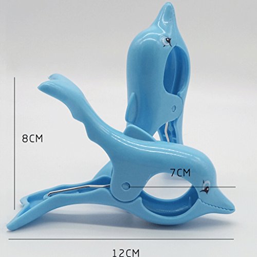 Klammern Wäscheklammern plastik Dolphin - 8