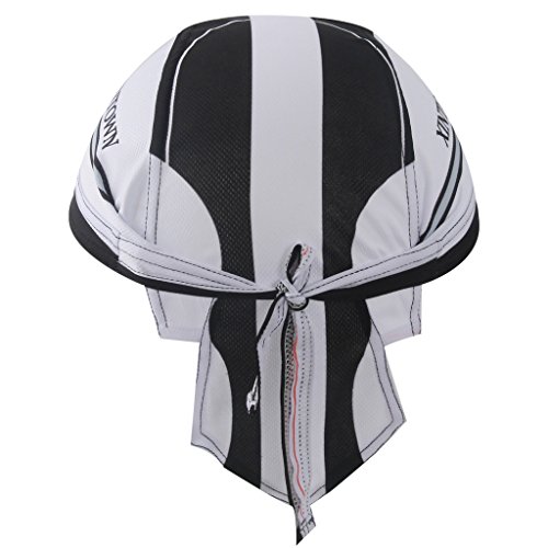 GWELL Bandana Cap Atmungsaktiv Kopftuch Bikertuch UV Schutz Fahrrad Erwachsene Radsport - 2
