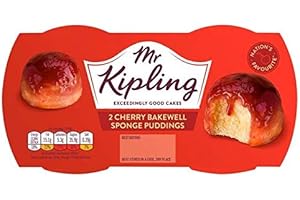 Mr Kipling Bakewell Dessert-Kuchen Kirsche - 108g - 2er-Packung
