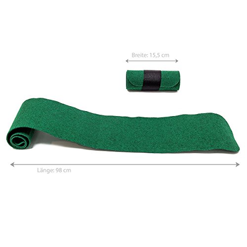 Relaxdays Slackline 15m Set mit Baumschutz Hilfsseil Ratsche und Tasche, einsteigerfreundlich, blau - 7