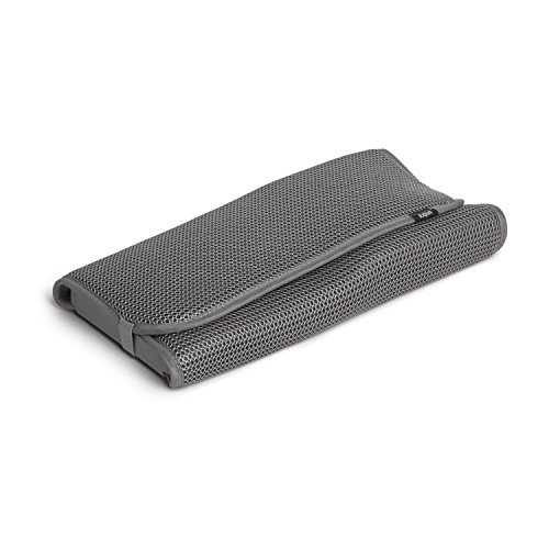 Umbra 1004301-149 Udry Mini-Abtropfmatte, Polyester, dunkelgrau, 34,29 x 20,32 x 5,08 cm - 3