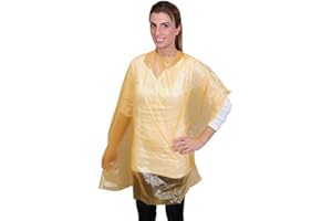 KAVAK Capas Desechables Para Tintes en Bolsas de 50 unidades Uso Profesional (NARANJA)