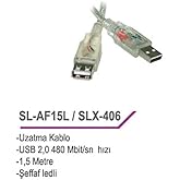 S-link SL-AF15L Usb2.0 1.5m Uzatma Kablosu