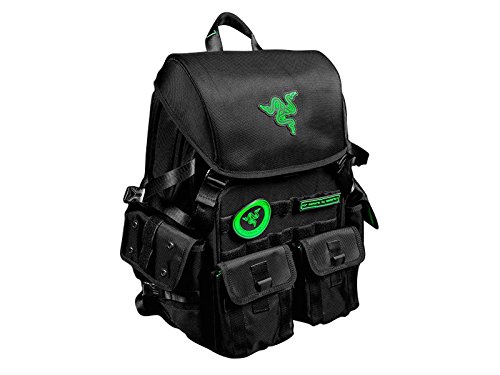 Razer Tactical Pro Backpack Wasserabsweisender Laptop Rucksack (Gaming Rucksack für bis zu 17,3 Zoll Notebooks)