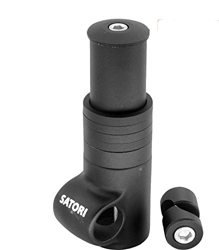 Elevador de Potencia A-Head Ahead Negro SATORI de Bicicleta 117mm 5 An