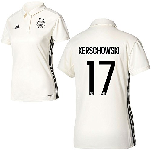 Adidas DFB Deutschland Fußball Home Trikot Frauen EM 2017 Isabel Kerschowski 17 weiß Größe XXL