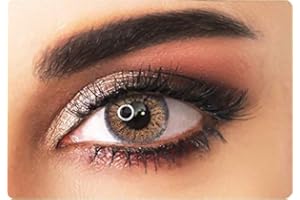 ADORE Lentes de Contacto de Colores sin Graduación de la colección CRYSTAL - Lentes de Contacto Trimestrales + Soporte Personalizado Gratis - Lentillas de Color (CRIS CLARO/CRYSTAL)