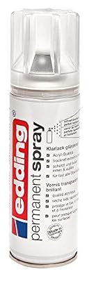 Edding permanent brillant vernis incolore spray 20 Qualité acrylique