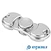 Produktbild EPOW® Dual Hand Spinner Metall Silber Spielzeug Stress Reducer EDC Focus Spielzeug, Fidget Spinner Aluminium-Zink Si3N4 Keramiklager Entlastet ADD ADHD Angst und Langeweile Spins für 3