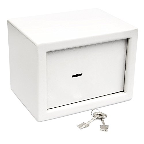 Relaxdays 10010086 - Caja fuerte empotrable  acero 