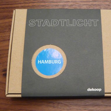 STADTLICHT Hamburg Kerzenlicht mit Schattenwurf dekoop - 2