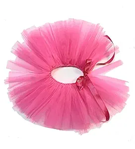 PAWPATU Tulle Tutu for Dogs or Cats, X-Large, Hot Pink