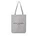 Produktbild abracadabra bitch Bag Frauen Shopper grau Jute Beutel Handtasche Strand Sommer faltbar klein bedruckt Motiv Print (388-U760-Grau)