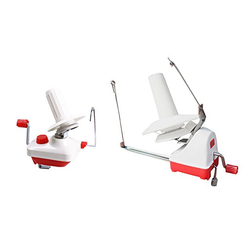 Beweglicher schneller Garn Faser Schnur Kugel Wolle Wickler Halter Handbetätigte neue Kabel Wickler Maschine Groß - 7