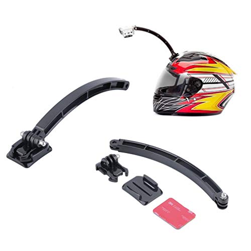 Preisvergleich Produktbild Helmausleger mit klebender Halterung für Gopro Hero 2 / 3 / 3 + / 4