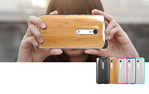 Motorola Moto X Style   Pure Edition  2015 Release  Case  i-Blason Scratch Resistant  Halo Series  Clear Case   Cover   Carcasa   Caja   Funda  Clear 