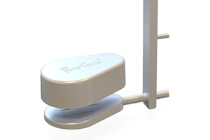 PonyCycle Accessori Pedale Pad per Prodotti Model U (Bianco, Taglia 5)