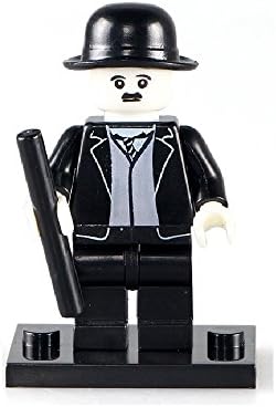 Charlie Chaplin Lego Custom Minifigure compatible with Lego Diy figure - perfect for xmas - Christmas