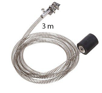 Preisvergleich Produktbild Klingl Spielgeräte Spiralfeder 3 Meter für Seilbahn öffentlich DIN EN 1176 Bremsfeder