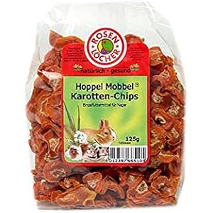 Rosenlöcher- Karotten Chips 125g