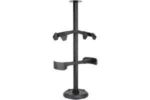 TS TAC-SKY Tactical Equipment Display Stand Nylon Rack Military Gear Stand Vest Helmet Display Plate (Color : BK, Size : One Size)