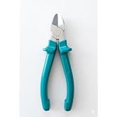 Yeşil Yan Keski, 160 mm, Kesme Pensesi, Turquoise Saplı El Aleti