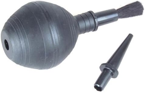 BuyinCoins Rubber Air Dust Blower Cleaner Pump with Brush