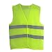 Produktbild Yalatan Warnweste EN471 gelb, knitterfrei, Waschbar, Standardgröße Warnweste Pannenweste Warnwesten Set für Auto Neon Gelb 360 Grad Reflektierende Schutz Weste 1 pc