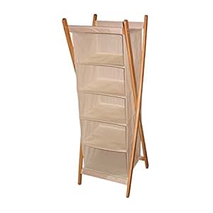 Wäscheregal mit 5 Fächern: Amazon.de: Baumarkt