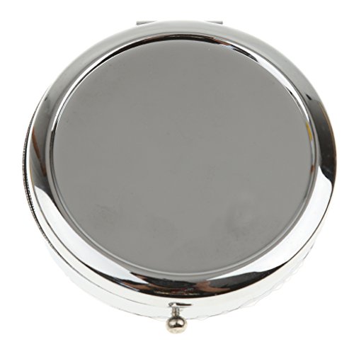 Stilvolle Kompakte Runde Metall Pille Kastenkasten Organisator 3 Fach - 2