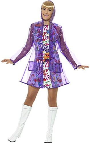 Faschingsfete Women's Raincoat purple Purple M/L