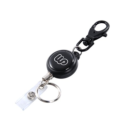 Retr ctil carrete Wisdompro 2 Pack de Heavy Duty auto-retracting cremallera carretes con mosquet n giratorio clip y clave Anillo para tarjetas de identidad tarjetas identificativas y llavero Retr ctil carrete Wisdompro 2 Pack de Heavy Duty auto-retracting cremallera carretes con mosquet n giratorio clip y clave Anillo para tarjetas de identidad tarjetas identificativas y llavero