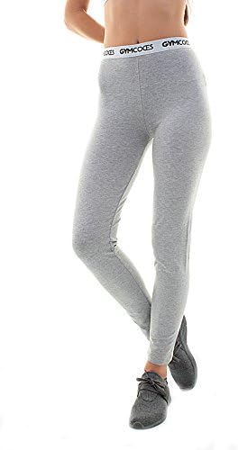 Sport Comfy Leggings | Women's Tights Fitness, Yoga, Zumba, Pilates and Leisure | Ladies Trousers Comfy (Grey, XS)