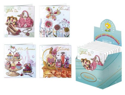 Preisvergleich Produktbild Postkarte arguval Nostalgica sortiert Catalan (48 Stk.)