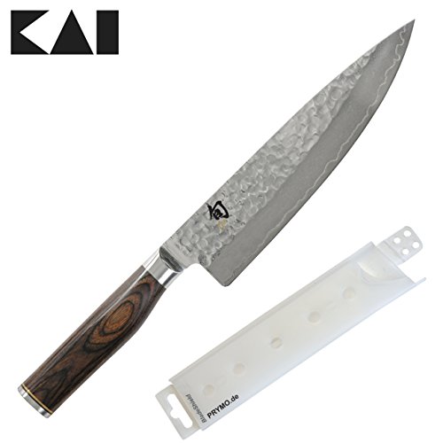 KAI Shun Premier TDM-1706 Kochmesser 20 cm inkl. PRYMO.de® Klingenschutz