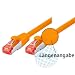 Produktbild Tecline 71505A Category 6 Ethernet Kabel mit schmalem Knickschutz (5,0 m) orange