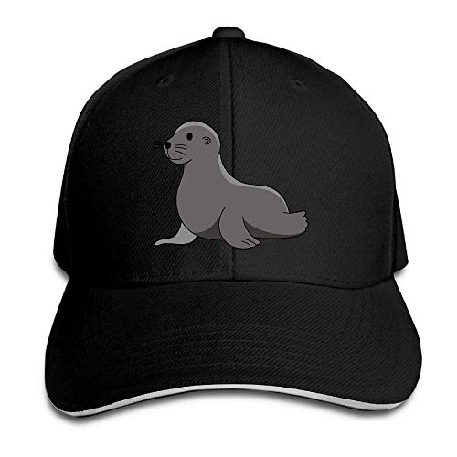 Preisvergleich Produktbild Bai Qian Baby Seelöwen Elefant Seal Trucker Cap Plain verstellbare Baseballkappe
