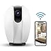 Price comparison product image AKASO IP Dome Camera 1080P WiFi, with Alexa,Google Home,Fire TV, Baby Monitor, Pets Monitor, Camera Security Surveillance, Night Vision, Two-way Audio, Motion Detection, Cloud & Micro SD Card Storage