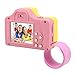 Produktbild Kinder-Digitalkamera – vollautomatischer Betrieb, elektronischer Anti-Shake, HD, LCD-Bildschirm, USB, lange Standby, Spielzeug für Jungen / Mädchen, Weihnachts-/Geburtstagsgeschenk, rose, Free Size