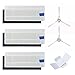 Produktbild Upxiang Bürste Filter Filterelement Set für 360 S6 Saugroboter Ersatzteile 2 X Seitenbürste, 3 X Filter, 1 X Filterelement Kehrroboter Staubsauger Zubehör Set (A)