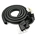 JNTworld Glass Table Edge Guard Baby Protector +4 Corner Soft Non-toxic and Environmentally Friendly (black)