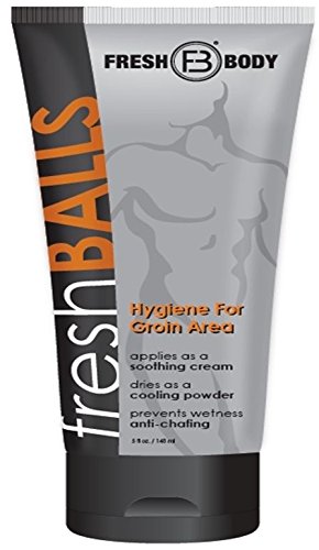 NEW 5 Oz. Fresh Balls Lotion The Solution for Men - NEW 5 OZ tube (Packaging May Vary)