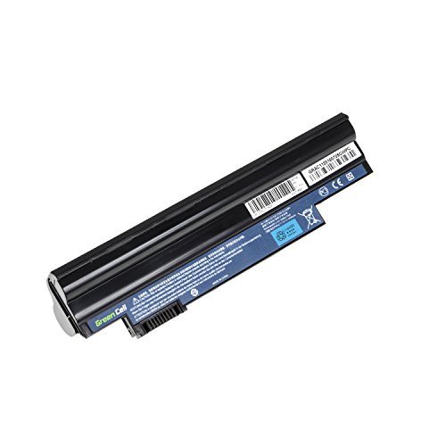 Green Cell® AL10A31 AL10B31 AL10G31 Laptop Akku für Acer Aspire One 522 722 D255 D257 D260 D270 (6 Zellen 4400mAh 11.1V Schwarz) - 2