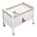 Petit Praia 50 x 80 x 75 cm Small Crib Moon White Casitas Crudo