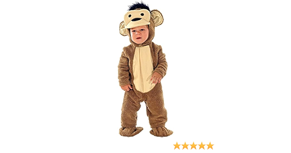 PRESTIGE \u0026 DELUXE Vestito Carnevale Baby Scimmia George Taglia 18 24 Mesi :  Amazon.it: Giochi e giocattoli